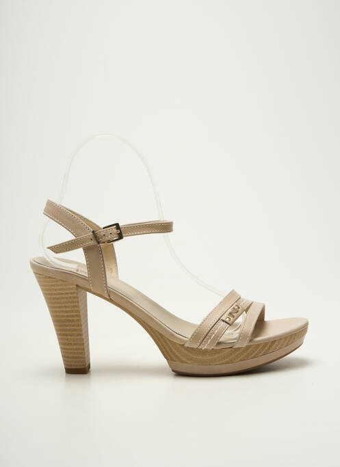 Sandales/nu pieds type de semelle amortissante talon haut de 10cm et plus beige NERO GIARDINI femme