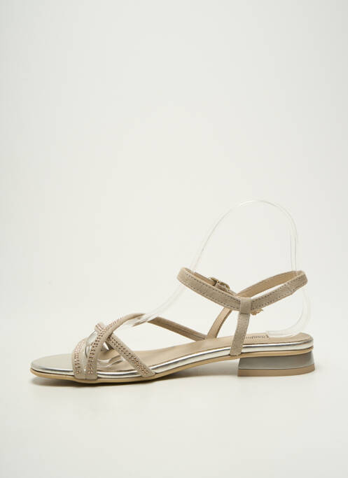 Sandales/Nu pieds gris NERO GIARDINI femme