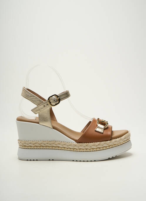 Sandales/Nu pieds or NERO GIARDINI femme