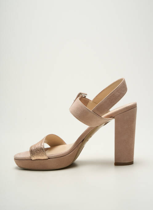 Sandales/Nu pieds rose NERO GIARDINI femme