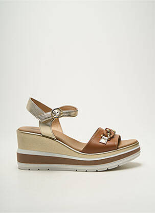 Sandales/Nu pieds or NERO GIARDINI femme