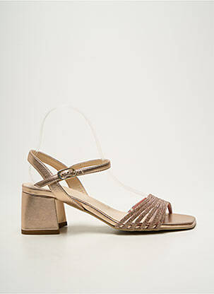 Sandales/Nu pieds rose NERO GIARDINI femme