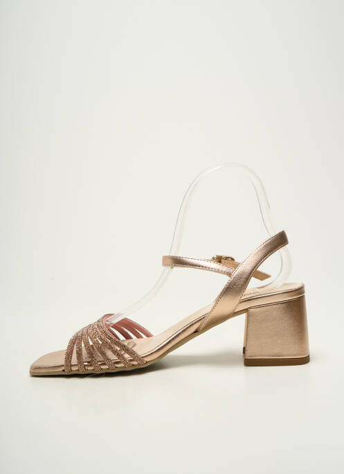 Sandales/Nu pieds rose NERO GIARDINI femme