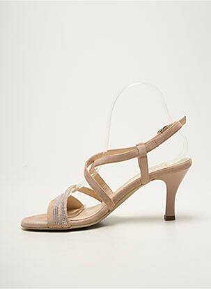 Sandales/nu pieds talon aiguille talon de 7 à 9cm rose NERO GIARDINI femme