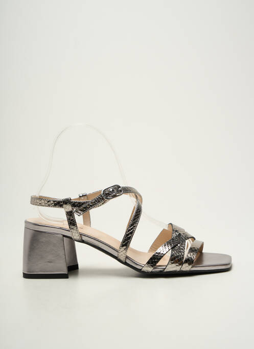 Sandales/Nu pieds argent NERO GIARDINI femme