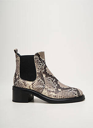 Bottines/boots talon bas talon de 4 à 6cm noir AGL femme