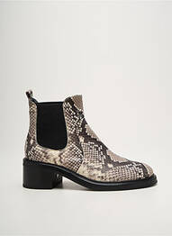 Bottines/boots talon bas talon de 4 à 6cm noir AGL femme