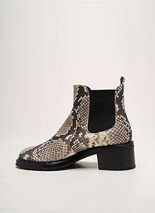 Bottines/boots talon bas talon de 4 à 6cm noir AGL femme