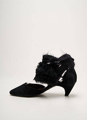 Escarpins bout pointu talon de 4 à 6cm noir AGL femme
