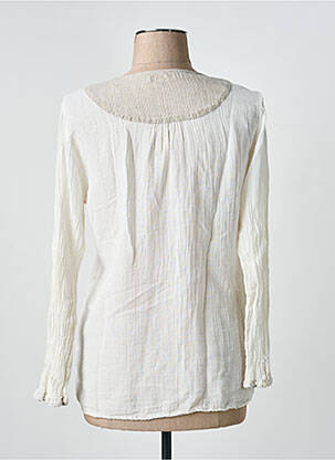T-shirt manches longues manches longues blanc VILLARET femme