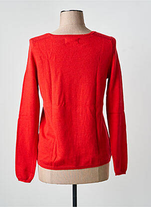 Pull coupe cintrée manches longues rouge HARRIS WILSON femme