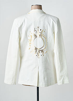 Blazer coupe cintrée blanc CHANTAL B. femme
