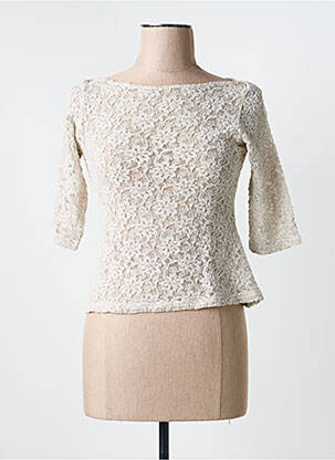 Top manches courtes manches courtes beige ANNE FONTAINE femme