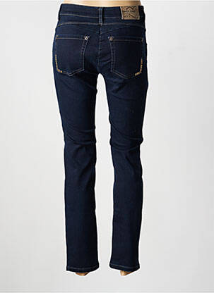 Jeans coupe slim stretch taille normale bleu ZERRES femme
