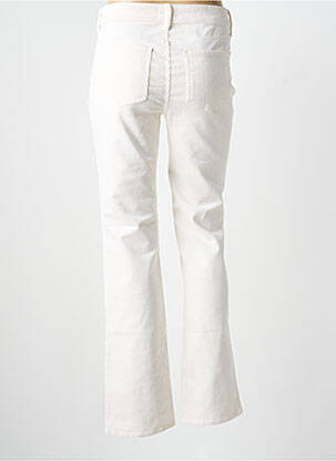 Pantalon droit stretch taille normale blanc NYDJ femme