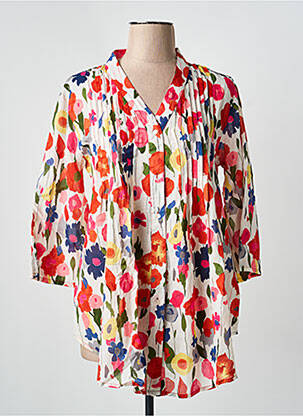 Chemisier blanc PALME femme