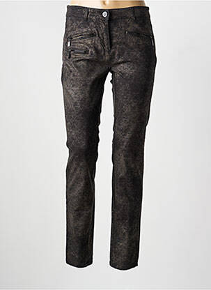 Jeans coupe slim noir ZERRES femme