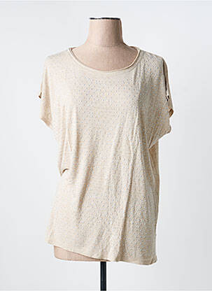 T-shirt beige ONE STEP femme