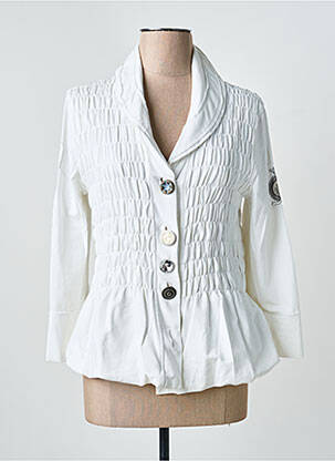 Veste casual blanc ELISA CAVALETTI femme