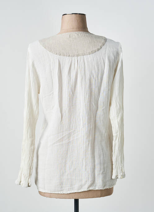 T-shirt manches longues manches longues blanc VILLARET femme