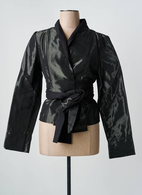 Veste casual coupe cintrée noir SARAH PACINI femme