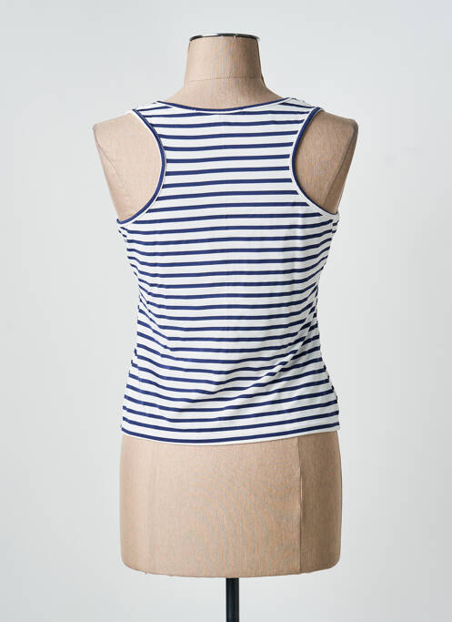 Débardeur stretch sans manche blanc CES...ASTUCES...ASTU femme