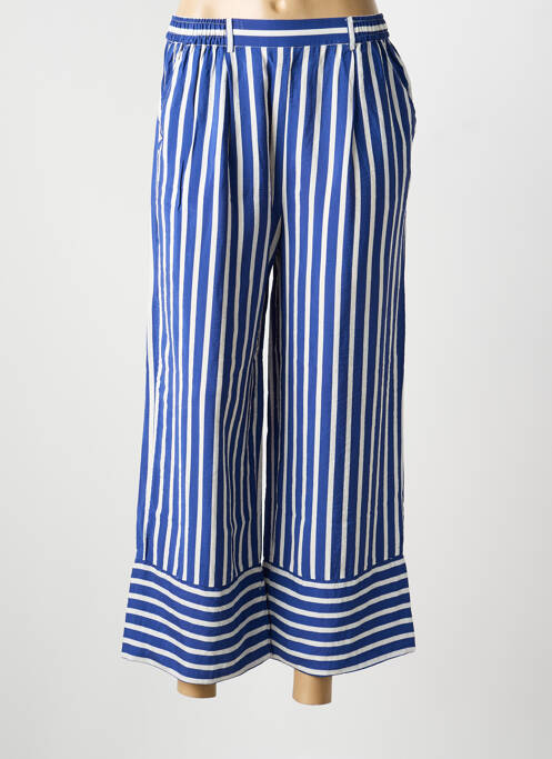 Pantalon large poches taille normale bleu GALERIE LAFAYETTE femme