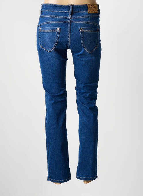 Jeans coupe slim slim taille normale bleu ZERRES femme