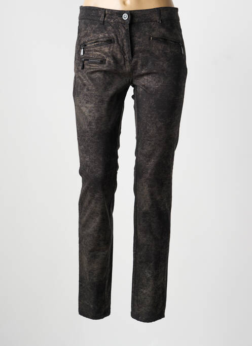 Jeans coupe slim slim taille normale noir ZERRES femme
