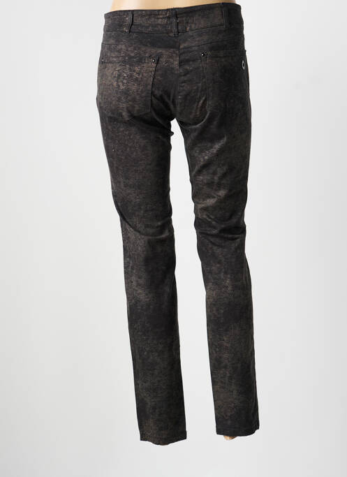 Jeans coupe slim noir ZERRES femme