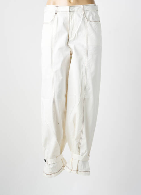Pantalon droit blanc ZARA femme