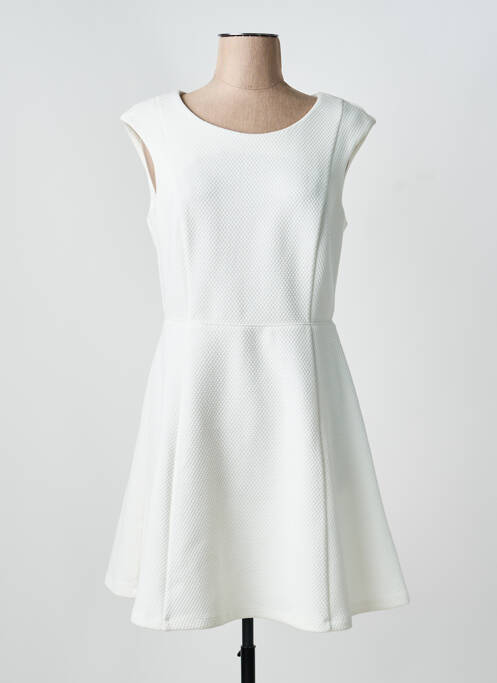 Robe courte blanc ONE STEP femme