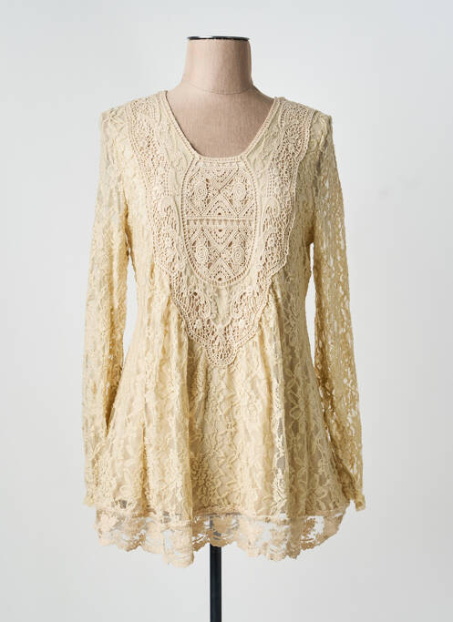 Top beige MYRINE femme