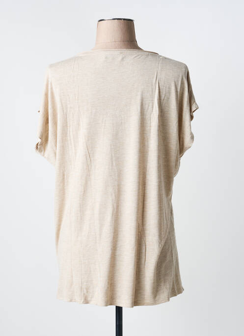 T-shirt beige ONE STEP femme