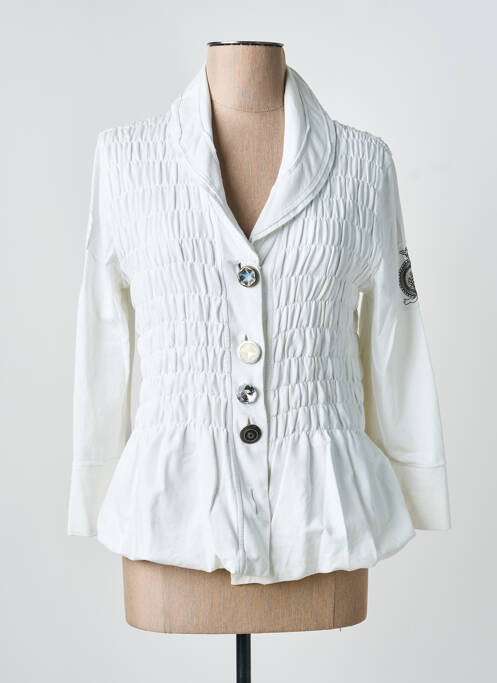Veste casual blanc ELISA CAVALETTI femme