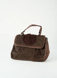 Sac multipoches marron LOLLIPOPS femme