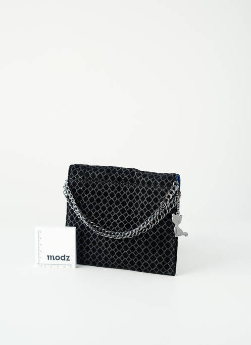 Sac multipoches forme rectangulaire noir LOLLIPOPS femme