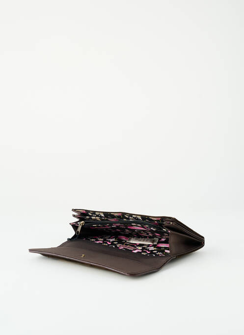 Portefeuille marron LOLLIPOPS femme
