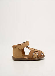 Sandales/nu pieds bout rond bout rond marron GBB garcon