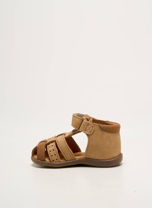 Sandales/nu pieds bout rond bout rond marron GBB garcon