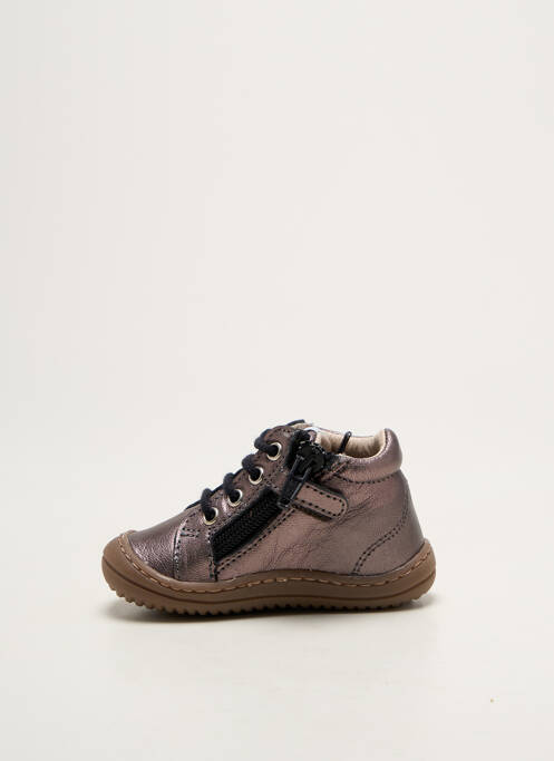 Bottillons marron GBB fille