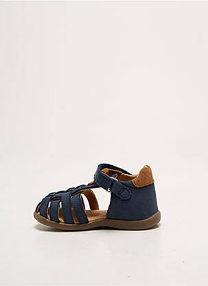 Sandales/nu pieds bout rond bout rond bleu GBB garçon