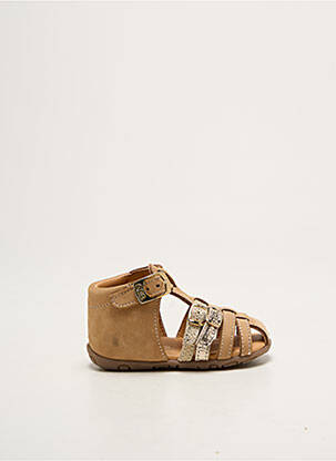Sandales/nu pieds bout rond bout rond marron GBB fille
