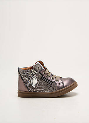 Baskets argent GBB fille