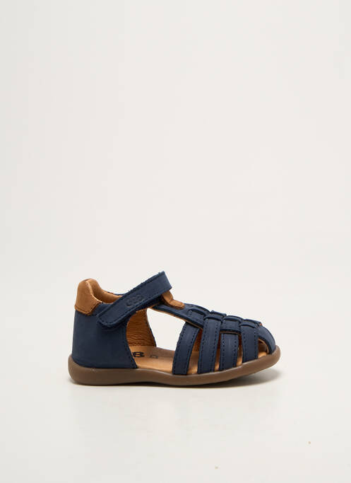 Sandales/nu pieds bout rond bout rond bleu GBB garcon