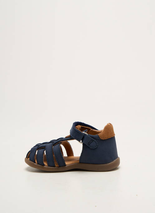 Sandales/nu pieds bout rond bout rond bleu GBB garcon