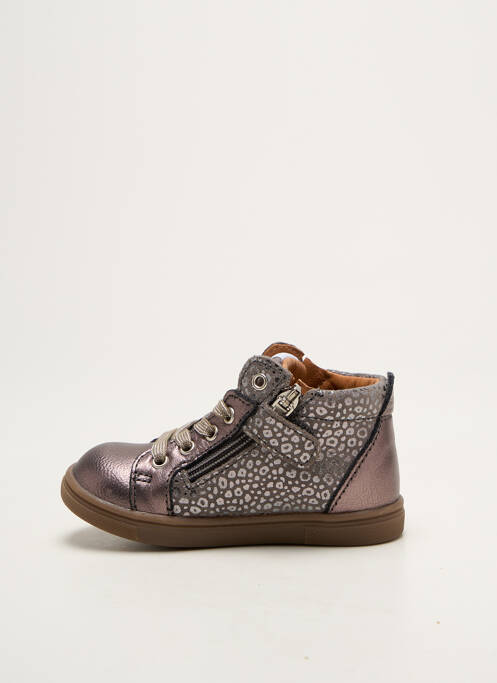 Baskets argent GBB fille