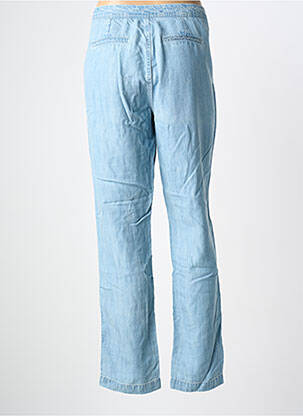 Pantalon chino taille basse taille basse bleu SWILDENS femme