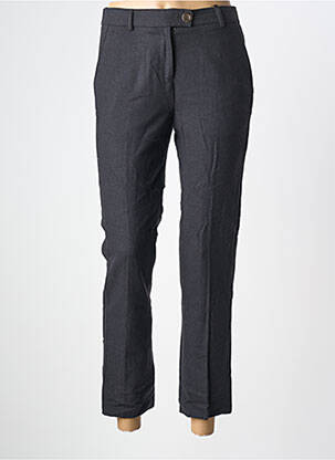 Pantalon 7/8 taille haute taille haute gris MAISON LAB femme