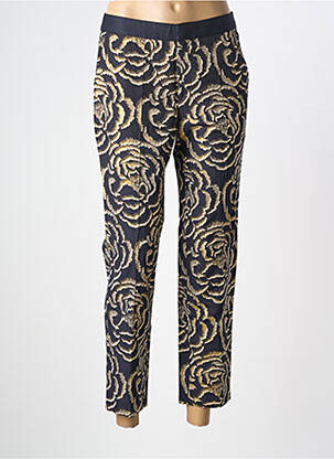Pantalon 7/8 stretch taille normale noir CHLOÉ STORA femme